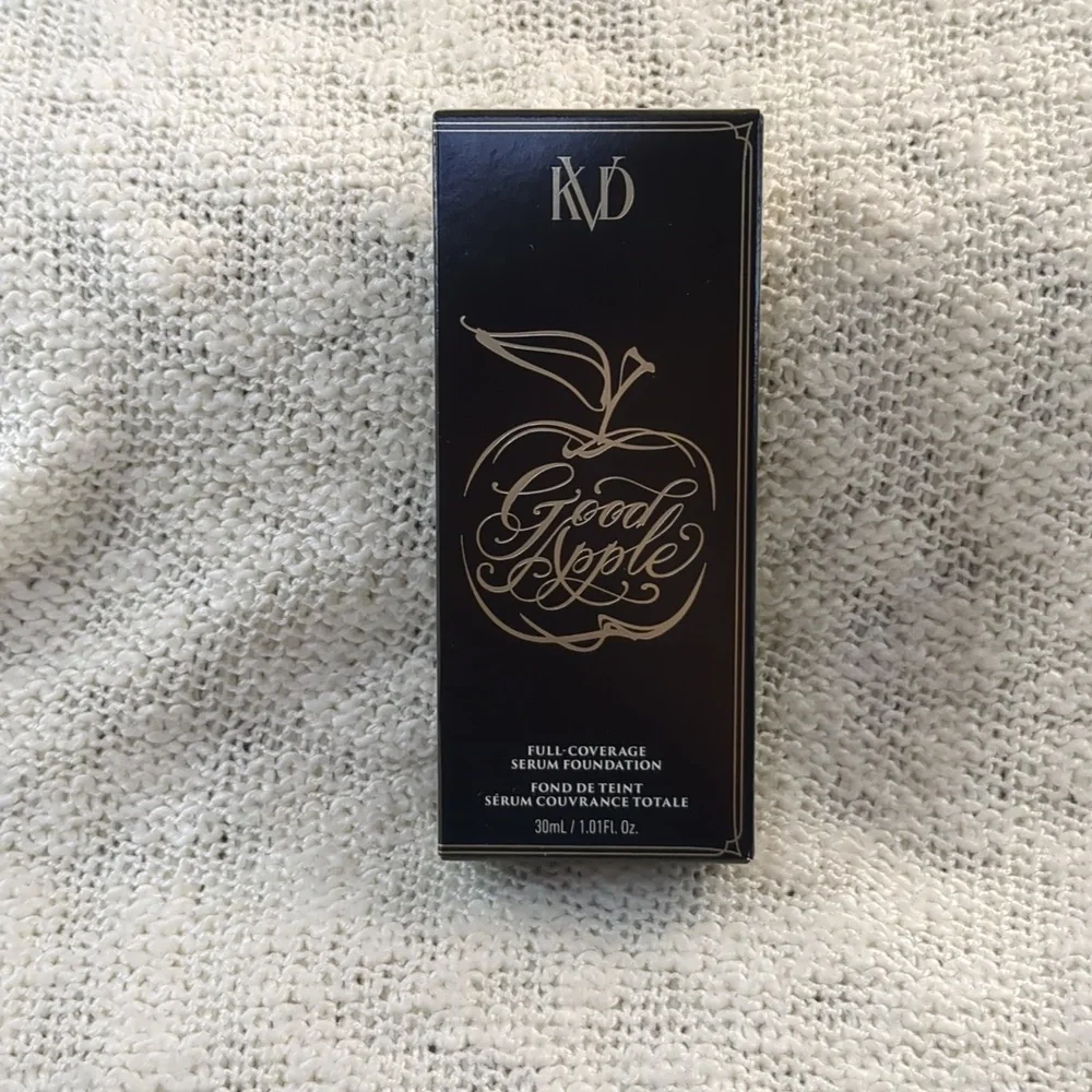 KVD Beauty Good Apple Full-Coverage Serum Foundation in Light(018), 30g/1.01oz